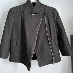 Urban Outfitters Troy Smith for D Wool-Blend Peacoat (Black) S